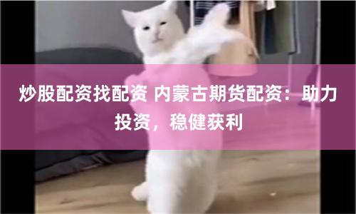 炒股配资找配资 内蒙古期货配资：助力投资，稳健获利